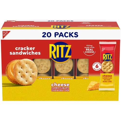 Ritz cheese sandwich - ritz, crackers